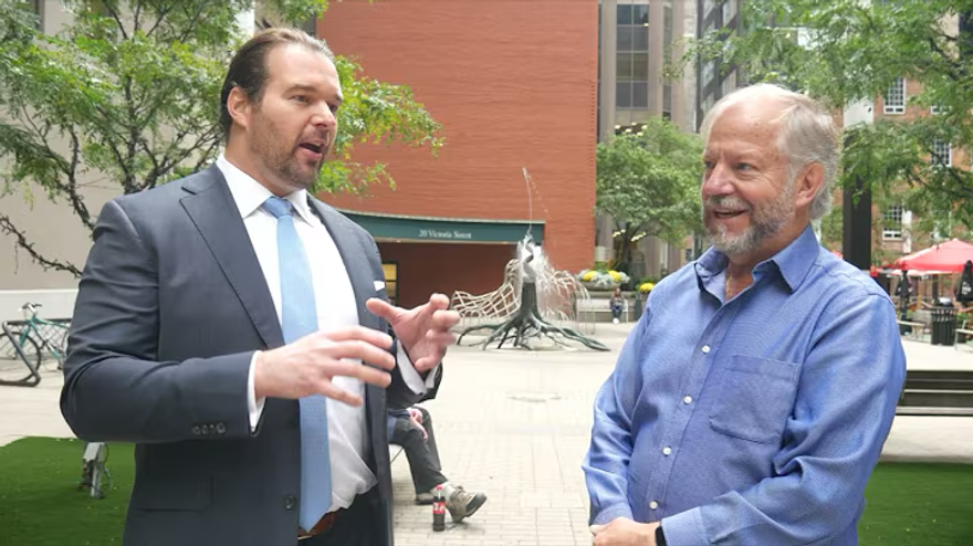 Video thumbnail for Matt Buie's ESG interview with Daniel Yungblut.