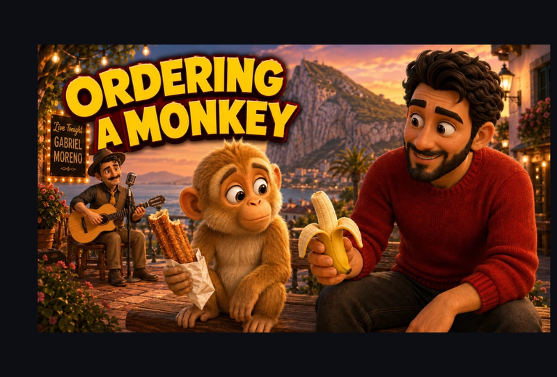 Ordering a Monkey Video by Hungry Monkey & Gabriel Moreno