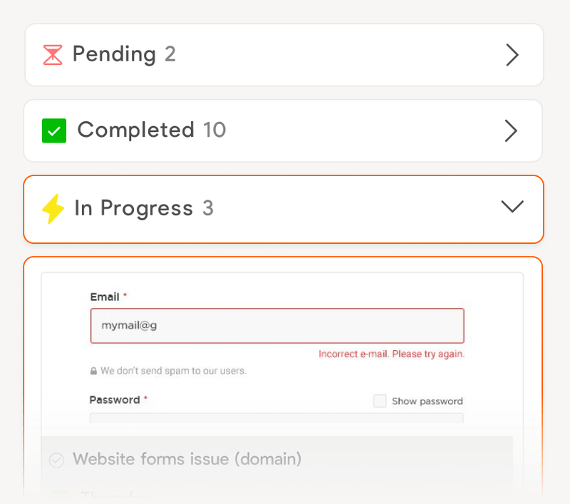 Maintenance and Support
