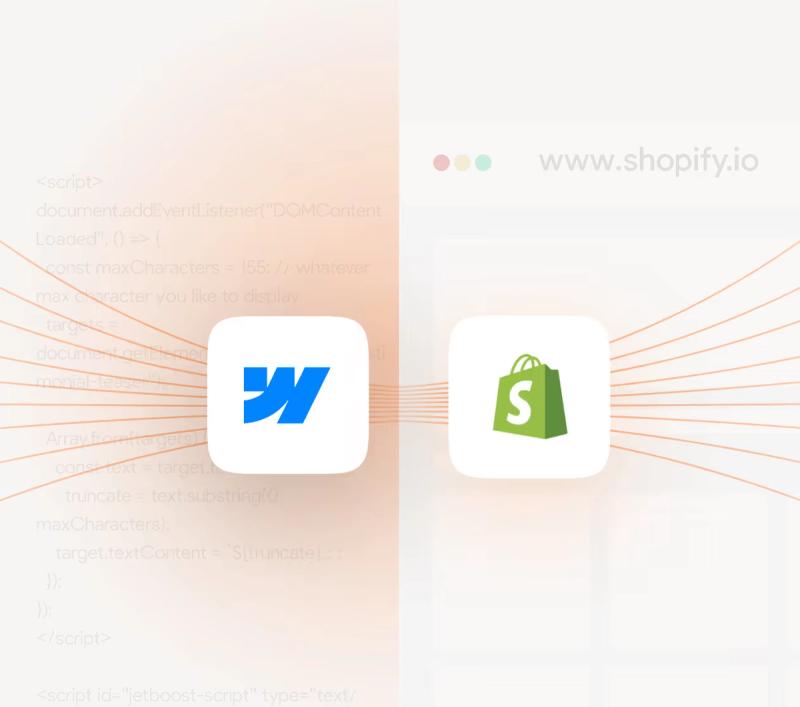 Webflow x Shopify