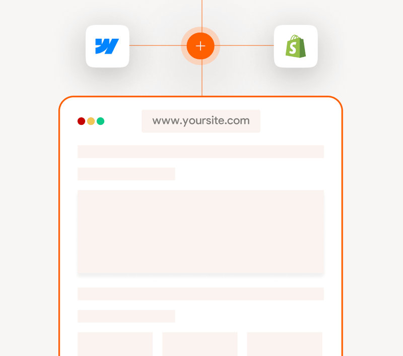 Shopify + Webflow