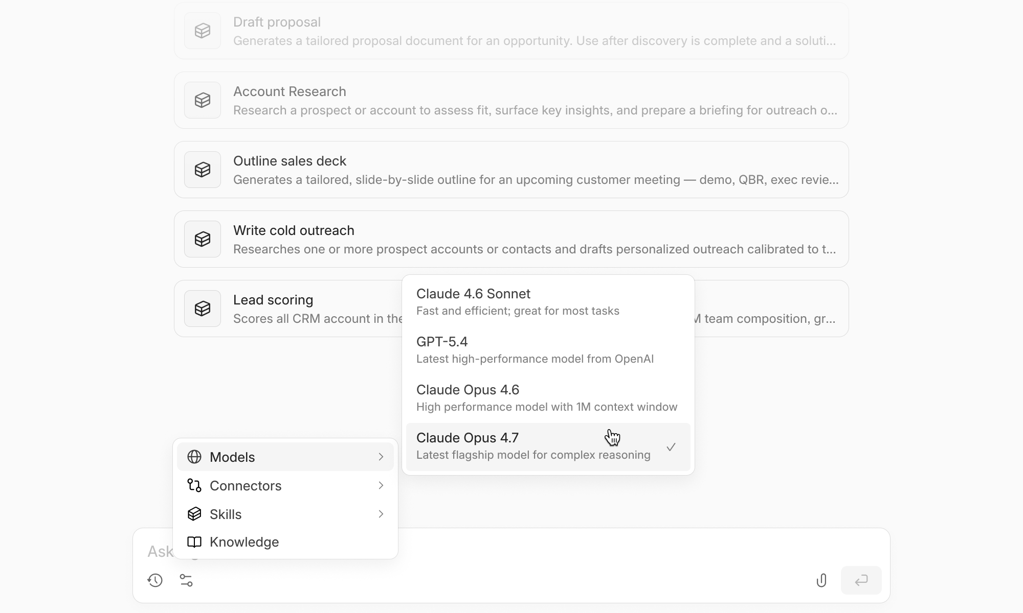 Lightfield Claude Opus 4.7