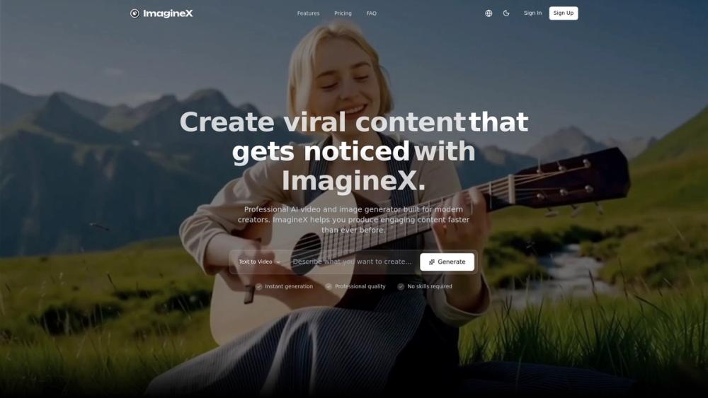 image of ImagineX Video