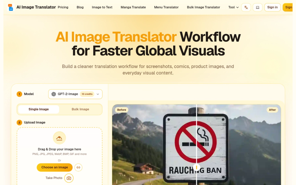 image of AI Image Translator