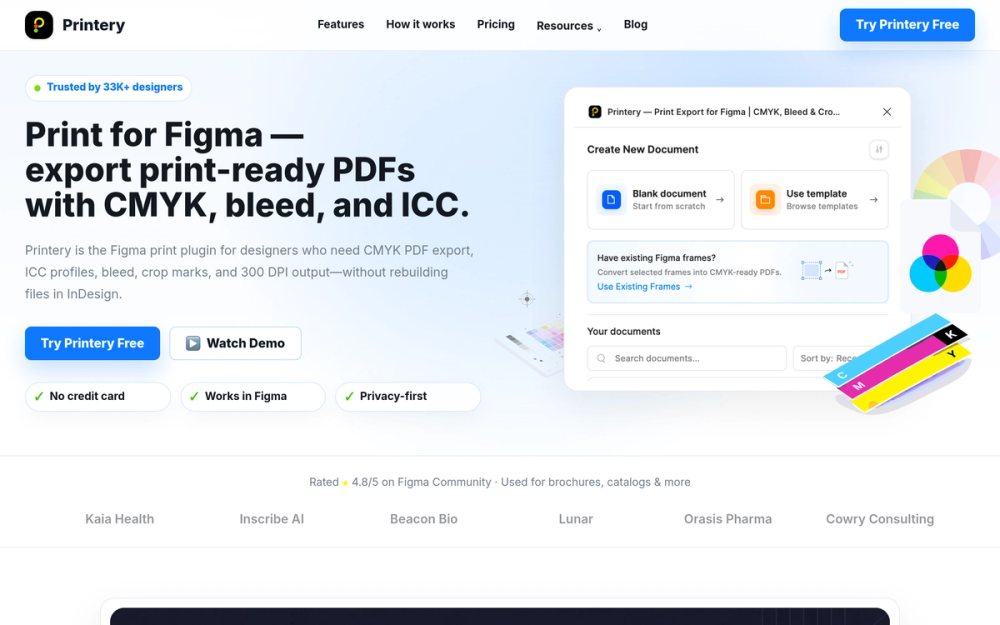 image of Printery - Print for Figma