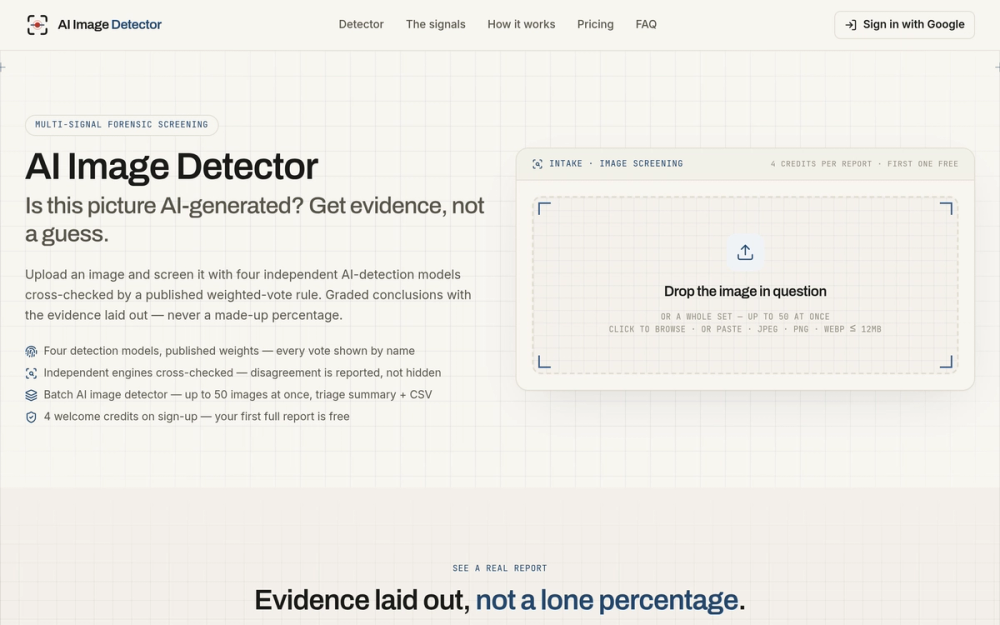 image of AI Image Detector