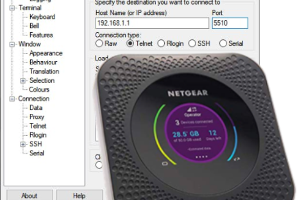 Band Locking the Nighthawk M1 with AT Commands