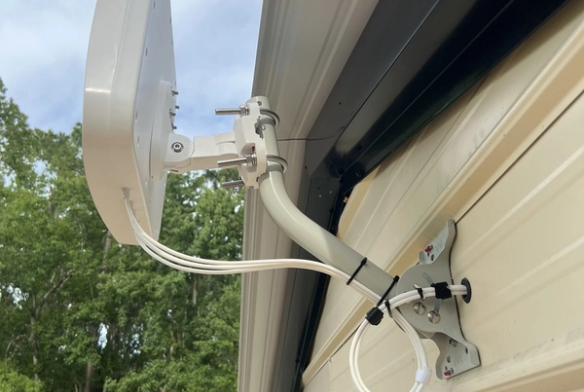 wall entry cable