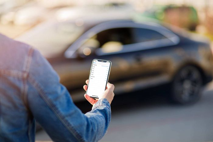Man holding a phone