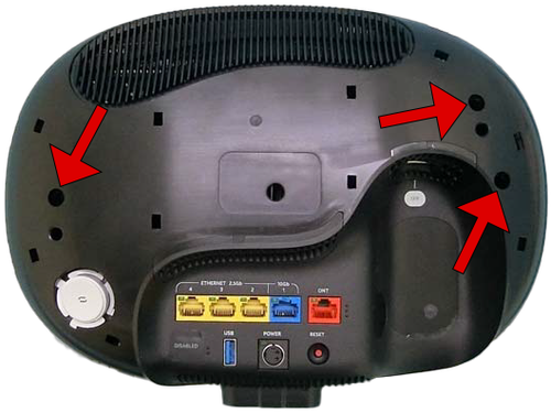 Remove the back plate