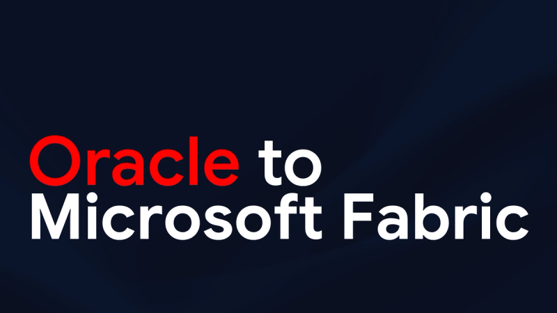 Oracle to Microsoft Fabric work project cover