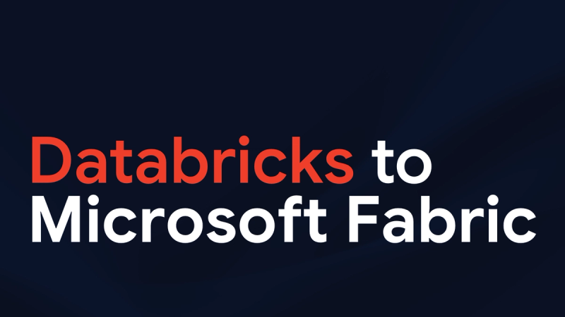 Databricks to Microsoft Fabric work project cover