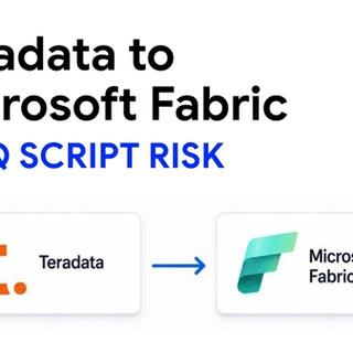 Teradata BTEQ scripts and FastLoad jobs mapped to a Microsoft Fabric Lakehouse architecture