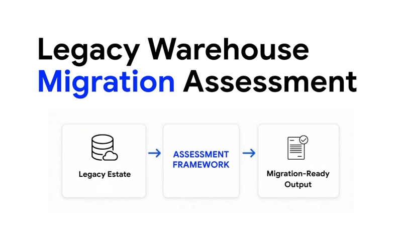 How to Assess a Legacy Data Warehouse Before a Cloud Migration  data engineering blog cover