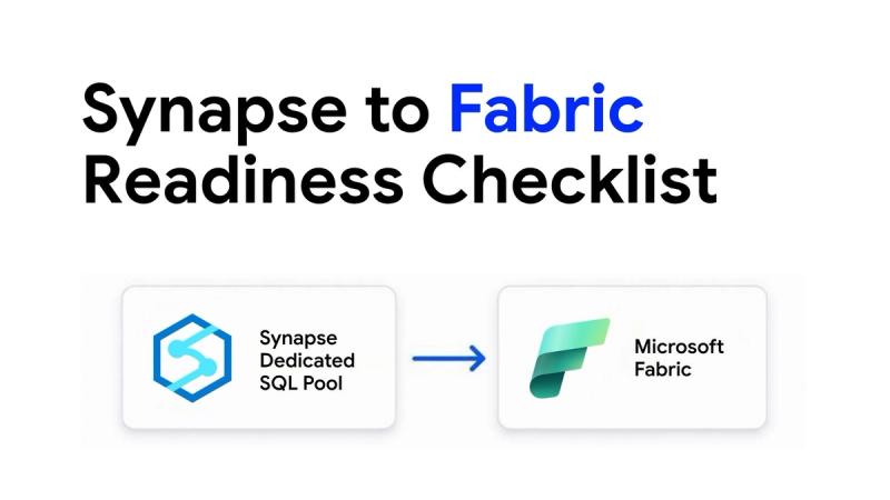 Synapse Dedicated SQL Pool to Microsoft Fabric: A Pre-Migration Assessment Checklist data engineering blog cover