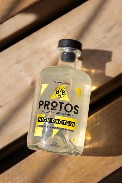 Alkoholfreier Gin, ohne Alkohol mit Proteinen und Vitaminen