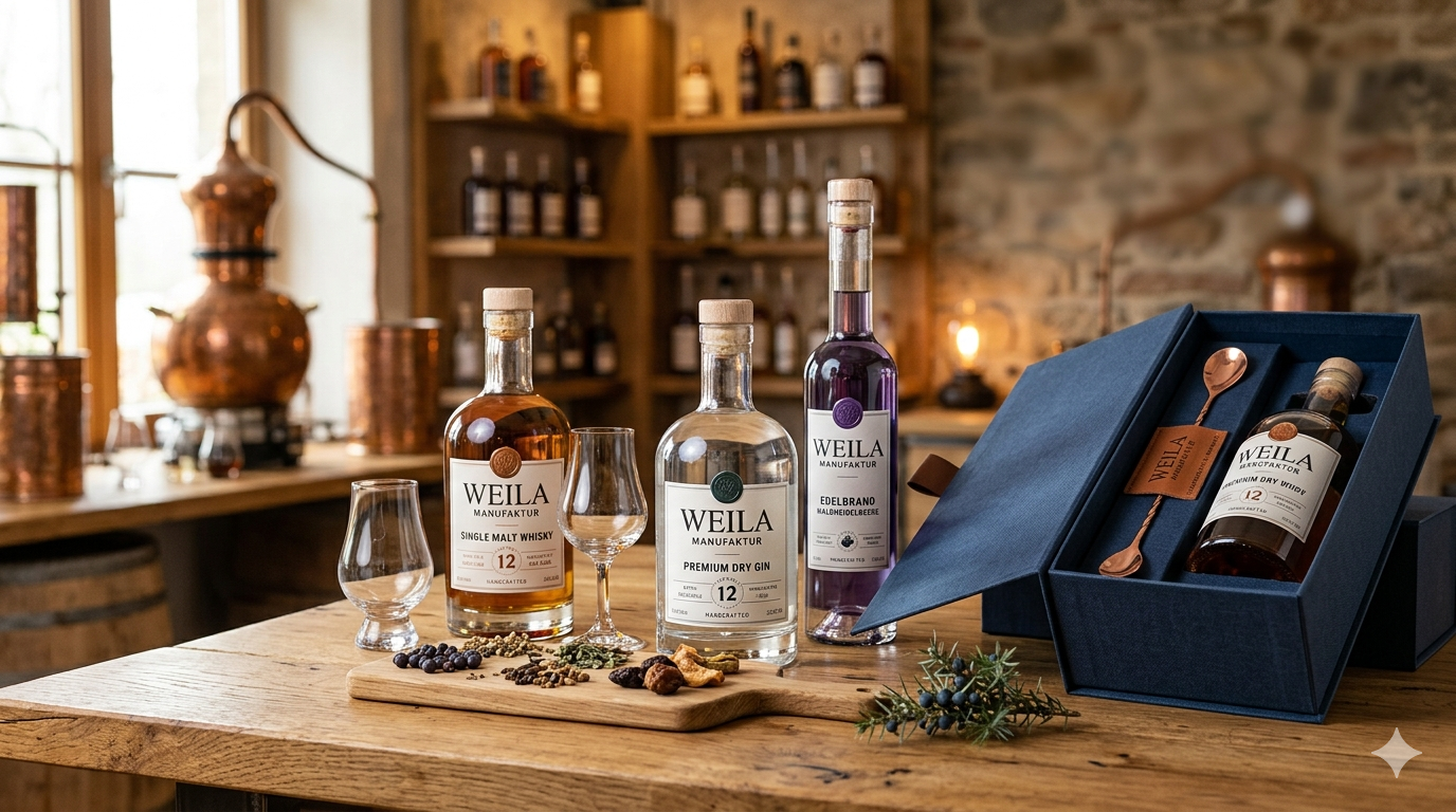 Geschenke mit Persönlichkeit: Individuelle Spirituosen von WeiLa