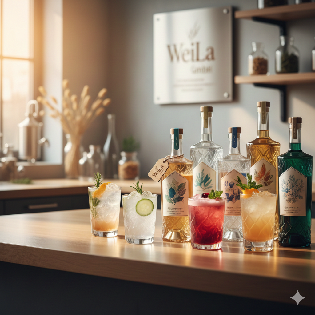 Alkoholfreie Spirituosen: Qualität, Geschmack & individuelle Produktion