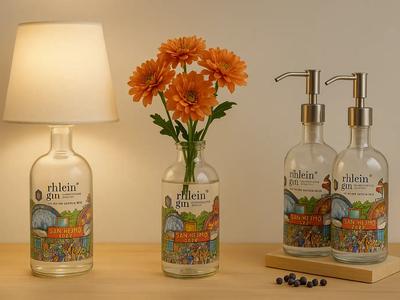 DIY mit leeren Ginflaschen – kreative Upcycling-Ideen