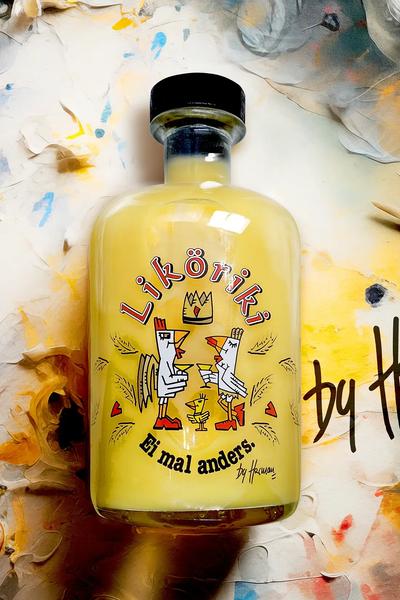 Eierlikör Liköriki vom Künstler aus Paderborn - perfekt für eggnog / Eierpunsch