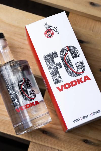 EFFZEH, 1. FC Köln FC Vodka mit Geschenkverpackung
