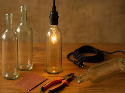 DIY mit leeren Spirituosenflaschen – kreative Upcycling-Ideen