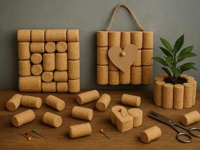 DIY-Ideen mit Flaschenkorken – Kreativ & nachhaltig gestalten