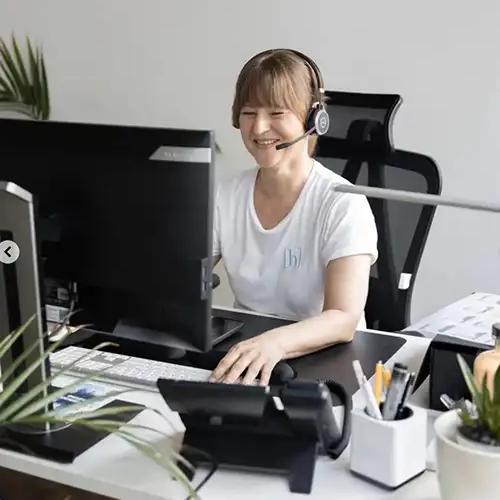 Frau Ingrid Lopin Vertrieb Assistentin, Lager und Logistik