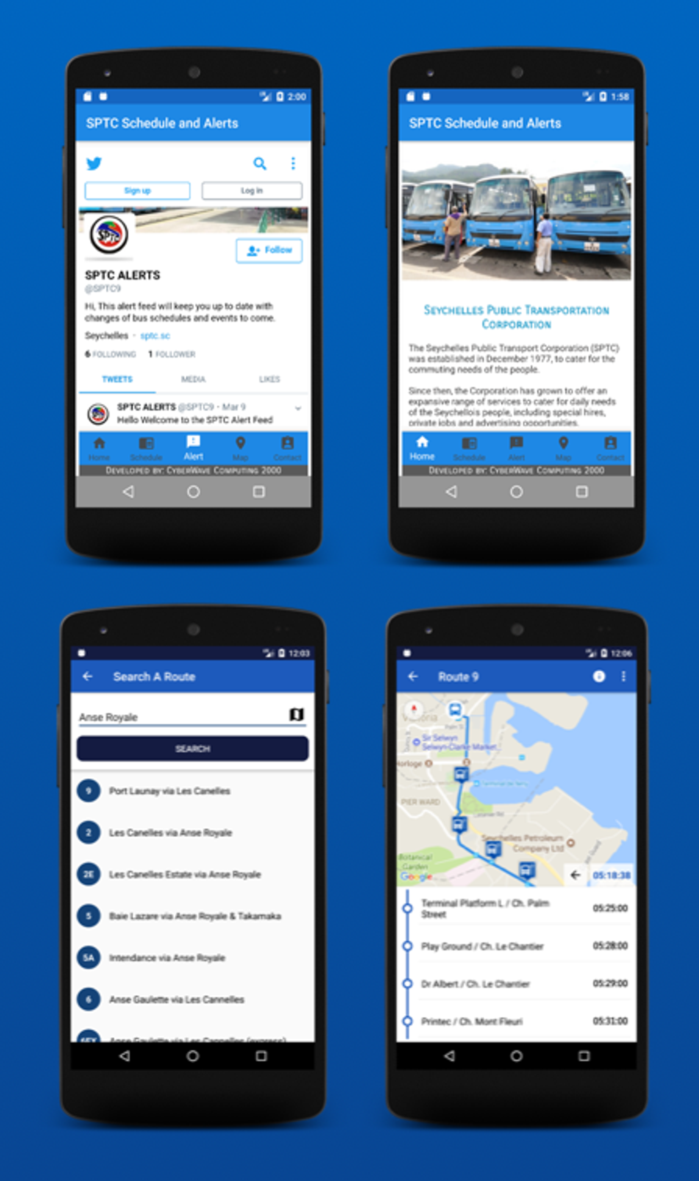 SPTC Public Transit App screenshot 2