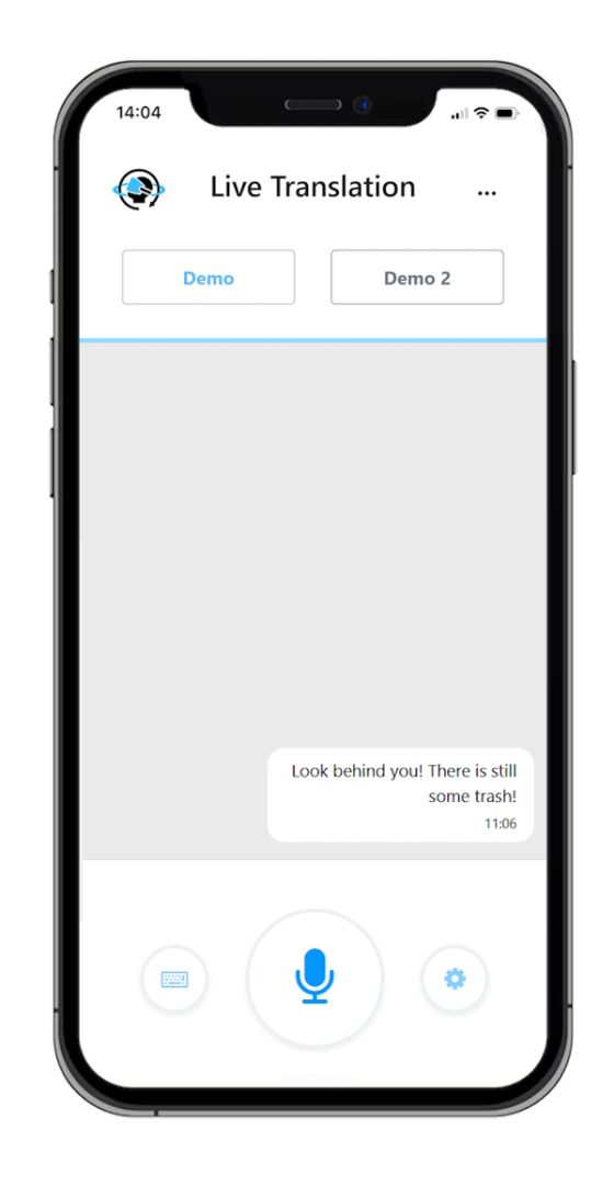Live AI Translation in Cleaning Workx