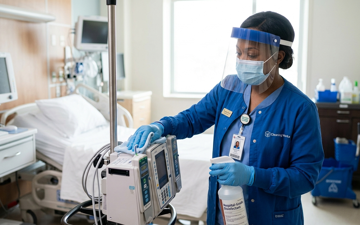 EVS-opleiding in de gezondheidszorg voor schoonmaak en infectiebeheersing in ziekenhuizen