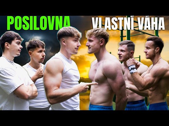 Železo proti vlastní váze! Loppy v novém videu hledá odpověď na věčnou otázku: Fitness, nebo Street Workout?