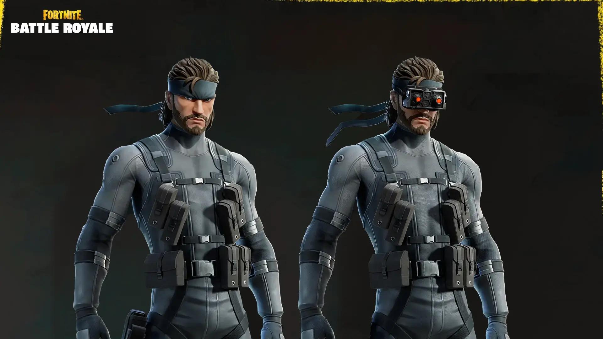 Solid Snake je nyní k dispozici ve Fortnite s aktualizací v. 28.10
