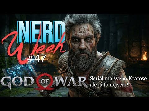 Vím kdo bude hrát Kratose v seriálu God of War !!! NerdWeek #47 Týdenní souhrn 16. 01. 2026