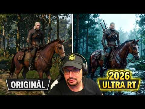 Zaklínač 3: Divoký hon | Testujeme nejnovější 2026 REMASTER přes PC na MAX - ULTRA RT | CZ 4K60 HDR