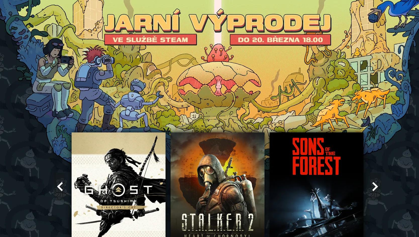 Steam Jarní Výprodej: Lov Zlevněných Her Začíná!