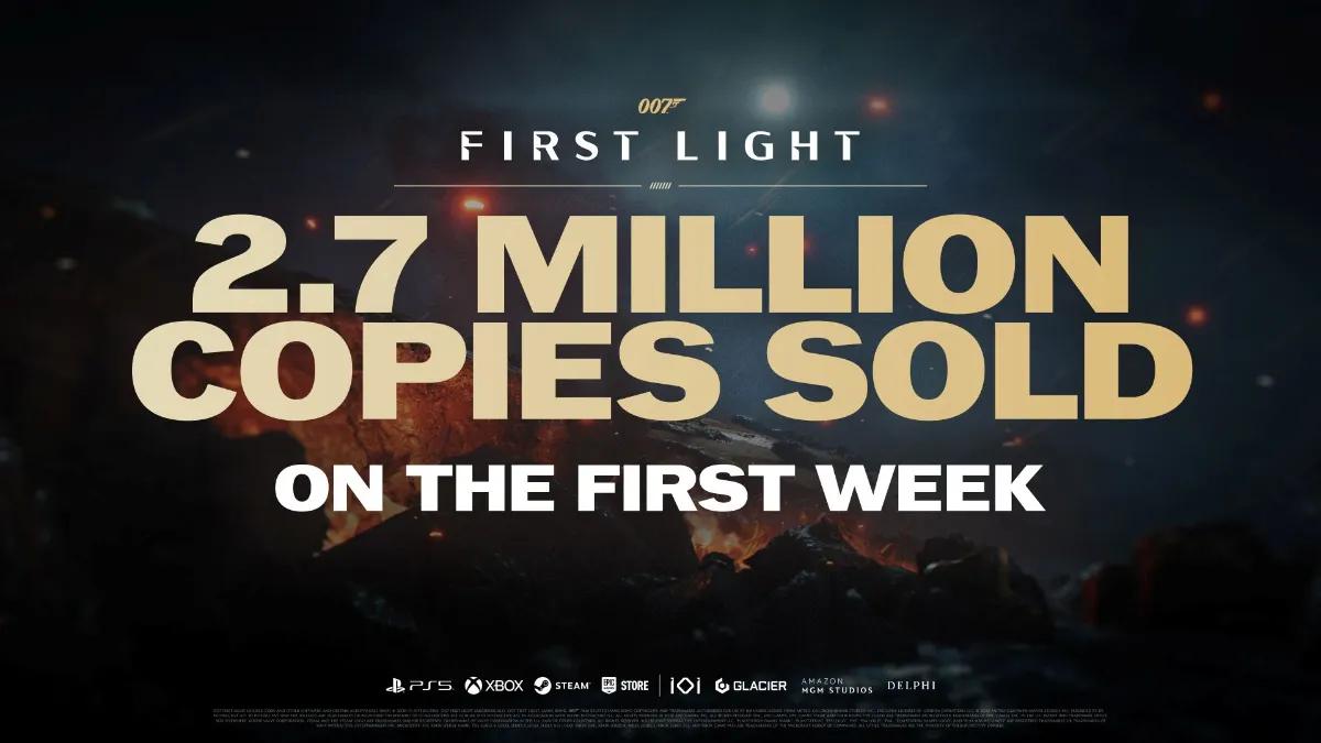 007 First Light hlásí skvělé prodeje za první týden