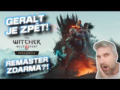 ZAKLÍNAČ 3 JE ZPÁTKY! Remaster zdarma, nový datadisk a další velké herní novinky!!! NerdWeek #75