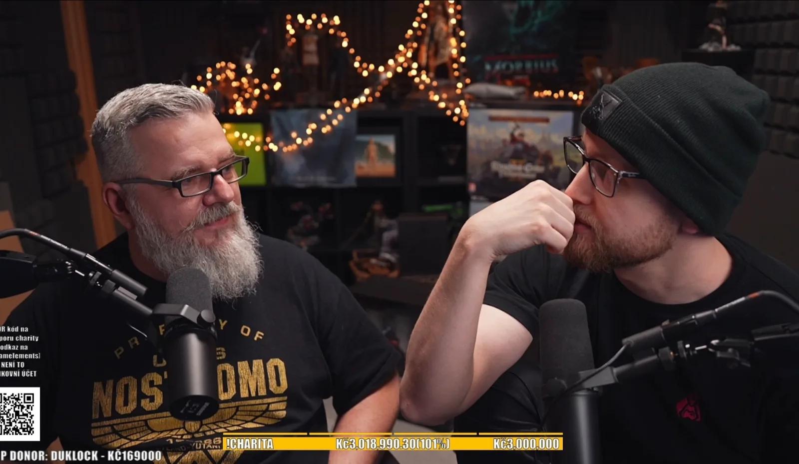 Historický Rekord: Charitativní Stream Dana Vávry a Agraeluse Vynesl Přes 3 Miliony Korun!