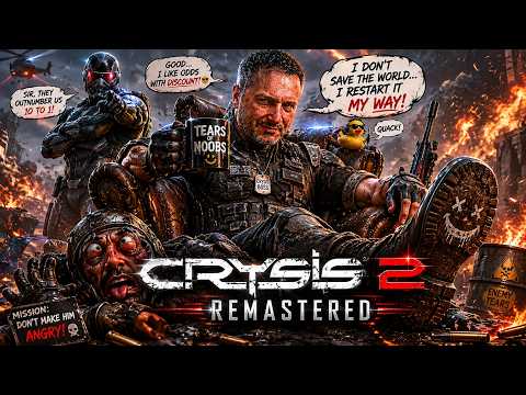 Crysis 2 Remastered gameplay | New York v plamenech | CZ | Den 1 | SUNET LIVE