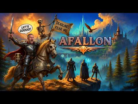 Afallon gameplay | RPG Open World | Den 1 | SUNET LIVE