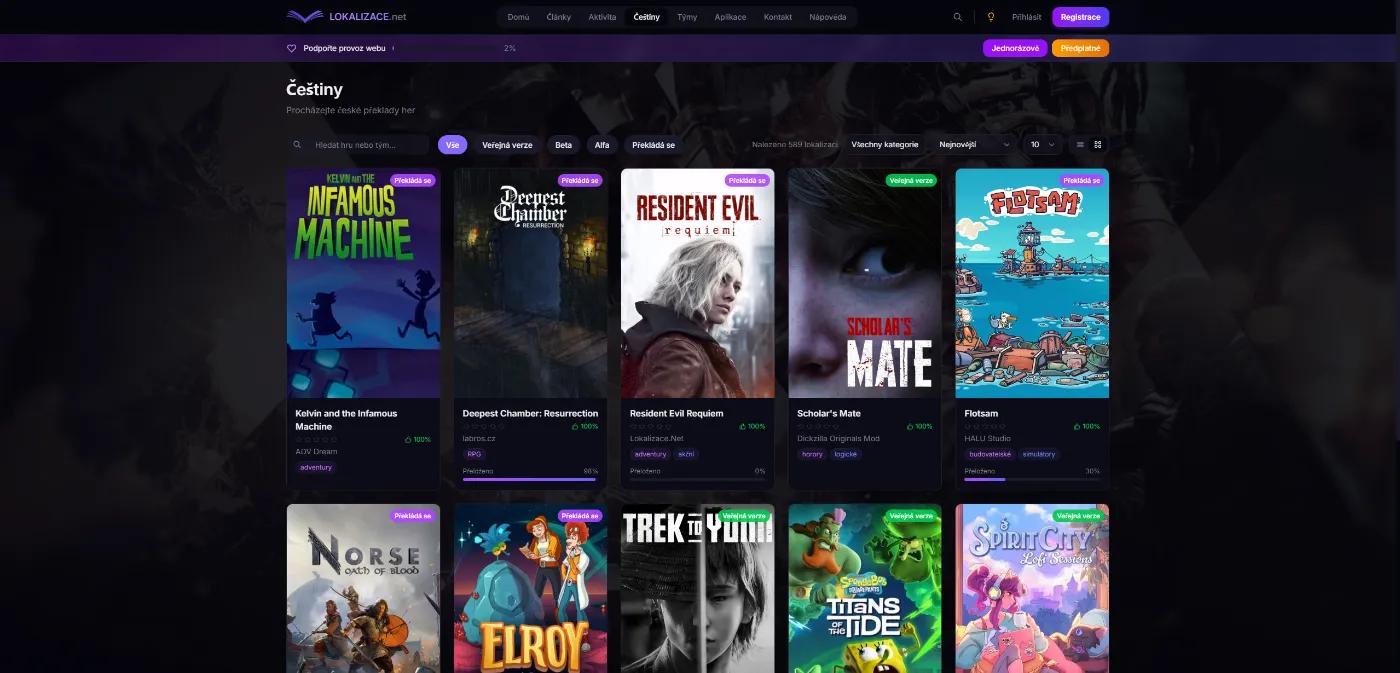 Lokalizace.net spouští nový web spolu s vylepšeným CZManagerem