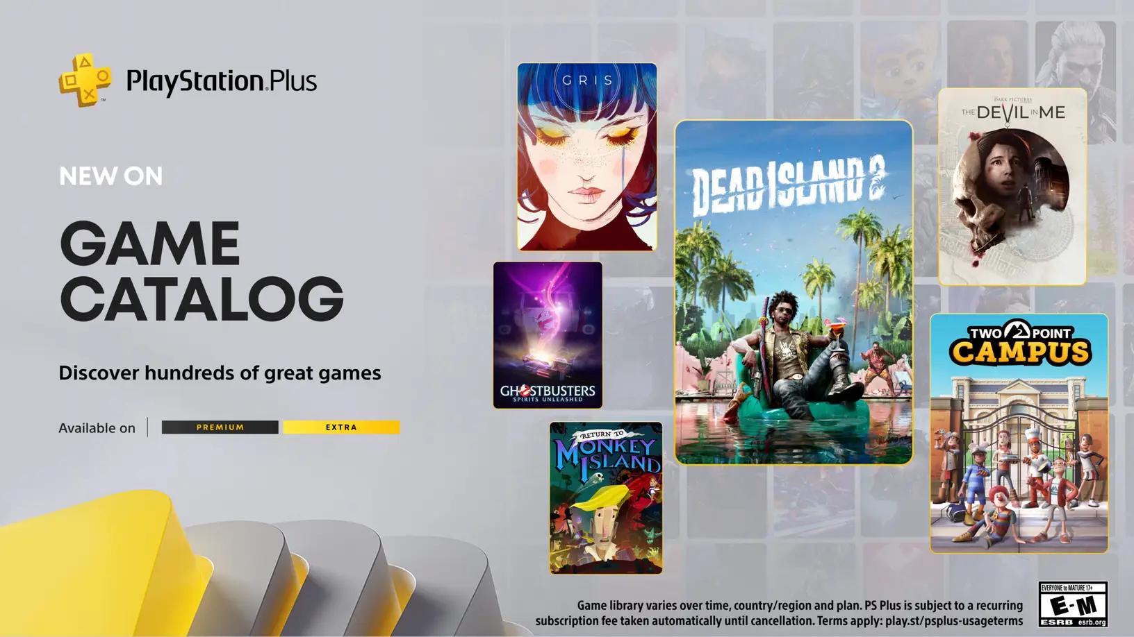 PlayStation Plus v říjnu: Dead Island 2, Two Point Campus a další pecky!