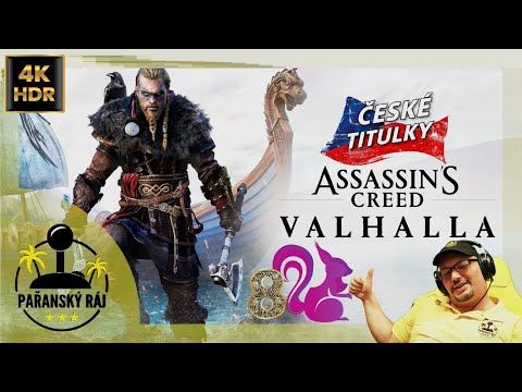 AC Valhalla | #8 Český Gameplay / Let's Play s AI češtinou od Squiee přes PC na ULTRA | CZ 4K60 HDR
