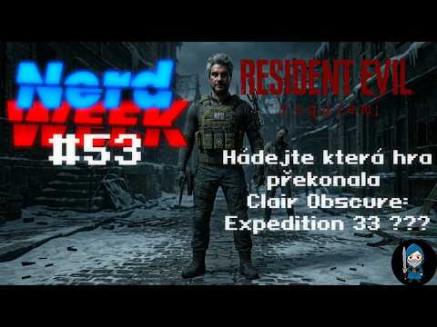Resident Evil 9 nový horror který překonává ostatní hry !!! NerdWeek #53 Týdenní souhrn 06. 03. 2026