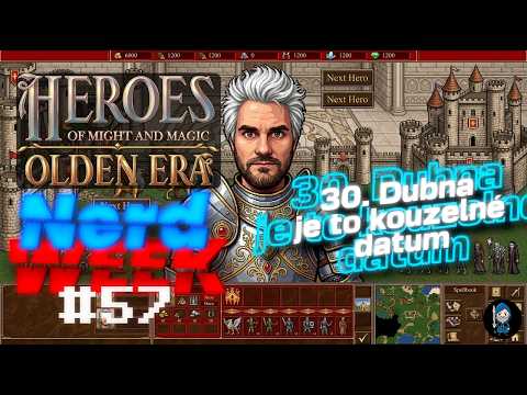 Heroes of Might & Magic brzy vychází a v češtině !!! NerdWeek #57 Týdenní souhrn 03. 04. 2026