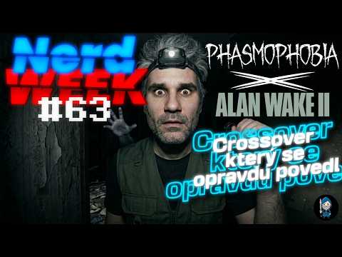 Phasmophobia spolupracuje se hrou Alan Wake !!! NerdWeek #63 Týdenní souhrn 15. 05. 2026