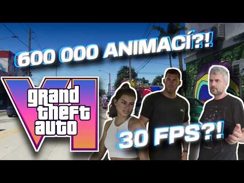 GTA VI ŠOKUJE! 80 HODIN, 600 000 ANIMACÍ A… 30 FPS?! NerdWeek #76