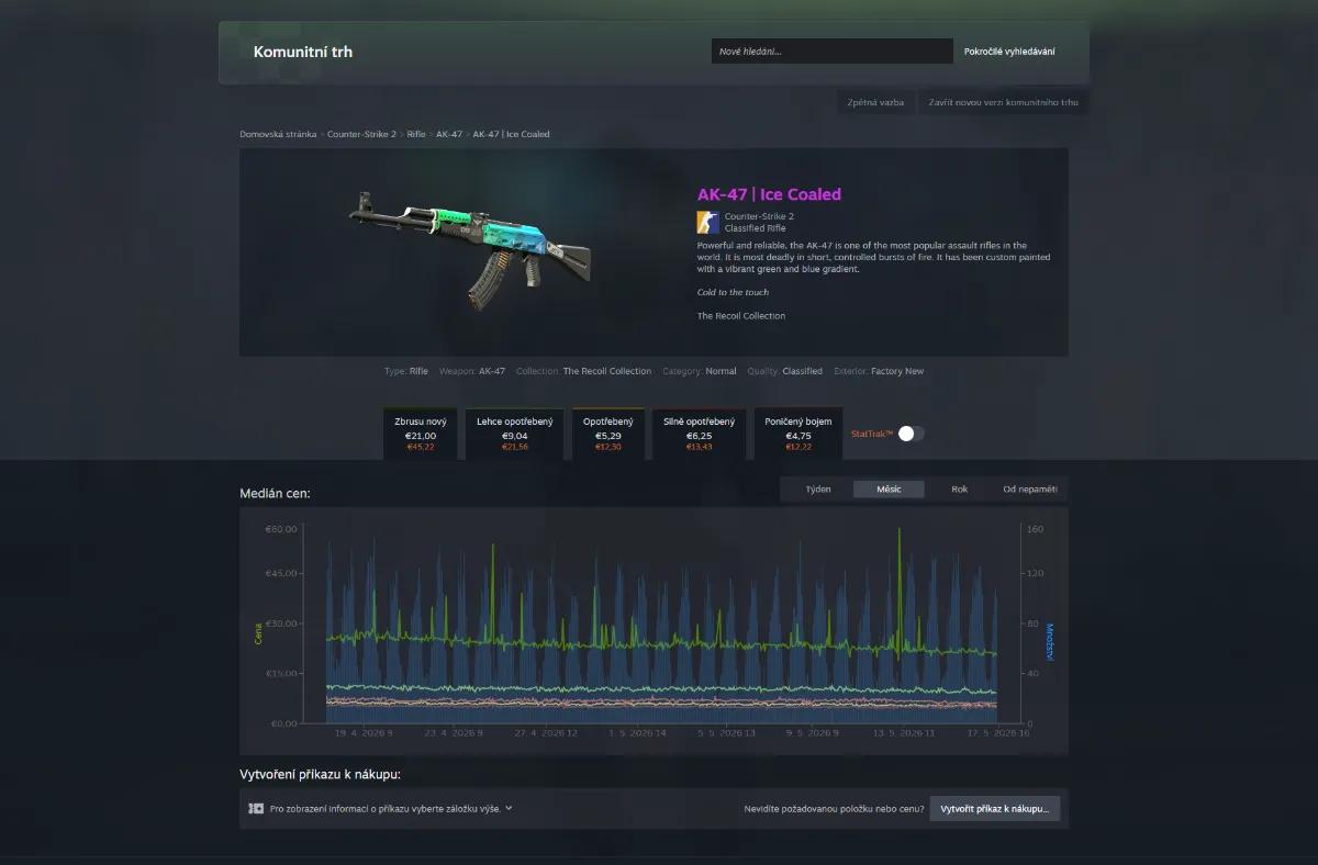 Valve masivně vylepšuje Komunitní trh na Steamu. Prohlížet a prodávat skiny je teď mnohem snazší