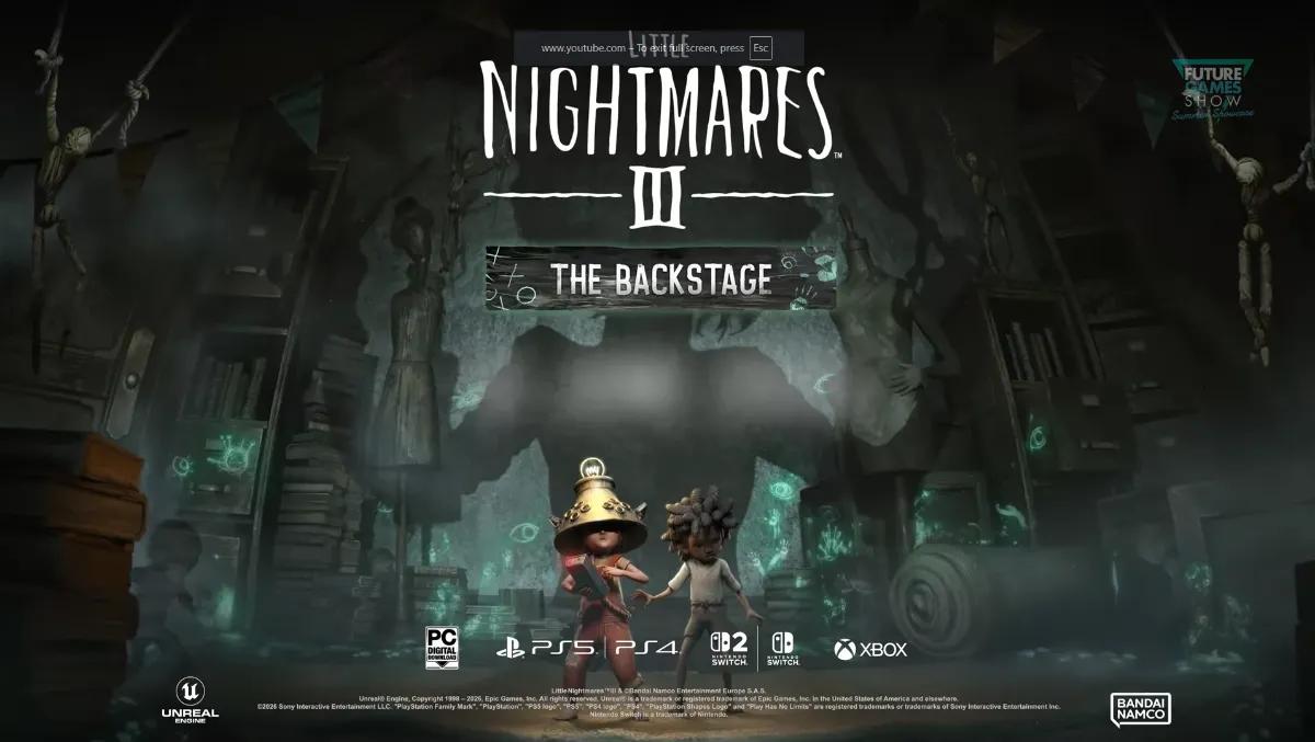 Little Nightmares 3: The Backstage oficiálně oznámen! Příběhové rozšíření dorazí už příští týden